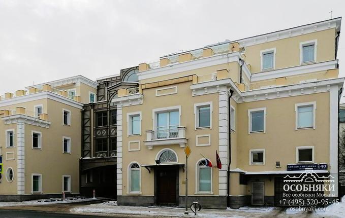 на улице Большая Ордынка, 40, площадь 4771 м