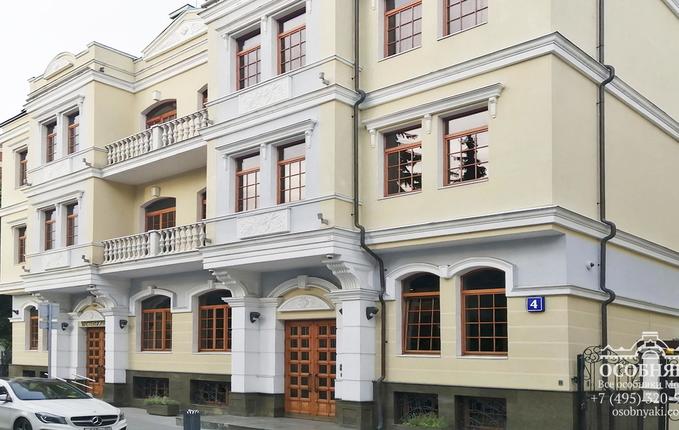 в Чертольском переулке, 4, площадь 1481 м