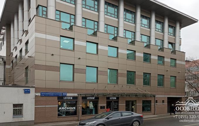 на Краснопролетарской улице, 30, площадь 3159 м