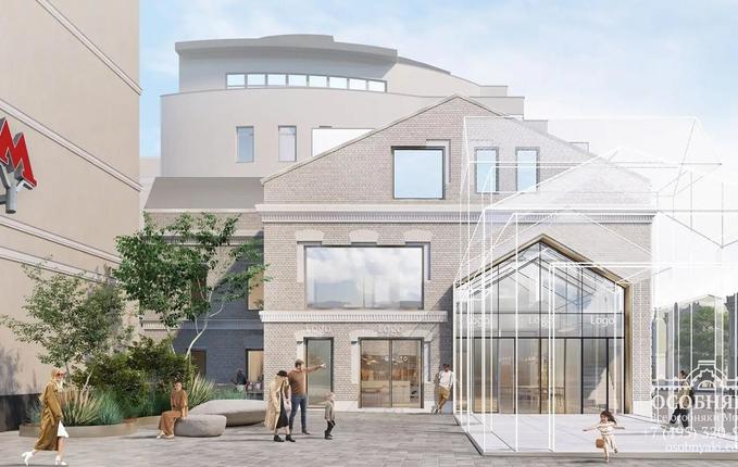 на улице Бахрушина, 36, площадь 520 м