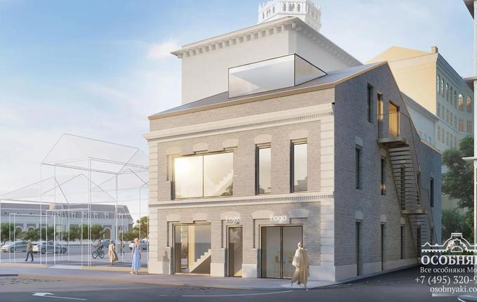 на улице Бахрушина, 36, площадь 520 м