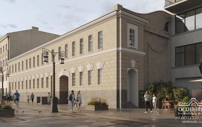 в Камергерском переулке, 4с1, площадь 2141 м