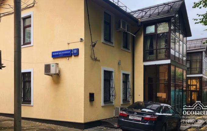 на Новой Басманной улице, 19, площадь 557 м