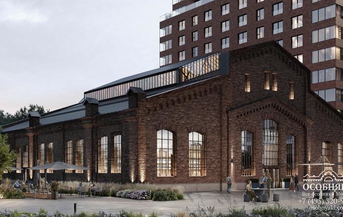 на улице Пресненский Вал, 27, площадь 4120 м