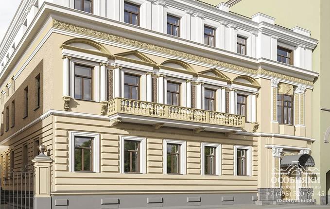 в Староконюшенном переулке, 35, площадь 2504 м