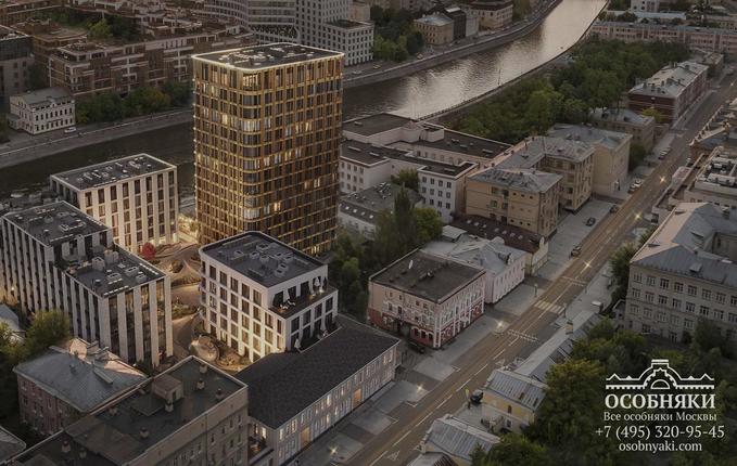 на Садовнической набережной, 69, площадь 991 м