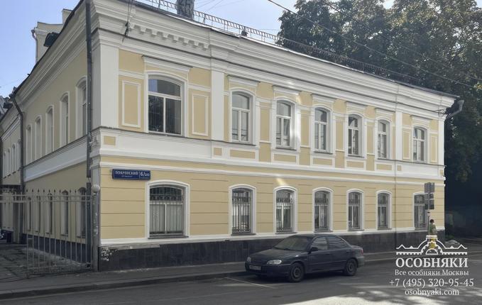 на Покровском бульваре, 6, площадь 1319 м
