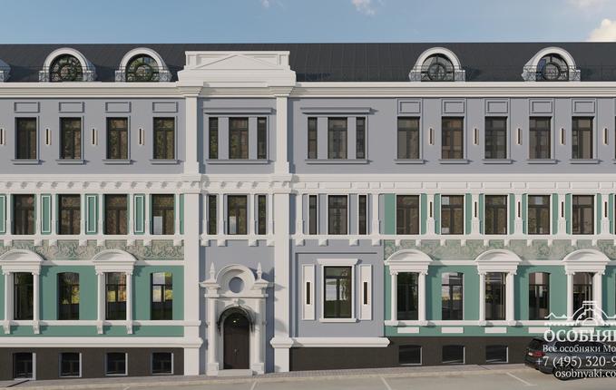 в Хохловском переулке, 13, площадь 3100 м