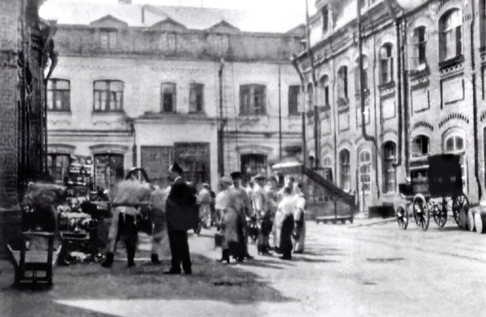 Фотография Григорьевской колбасной фабрики, начала XX века.